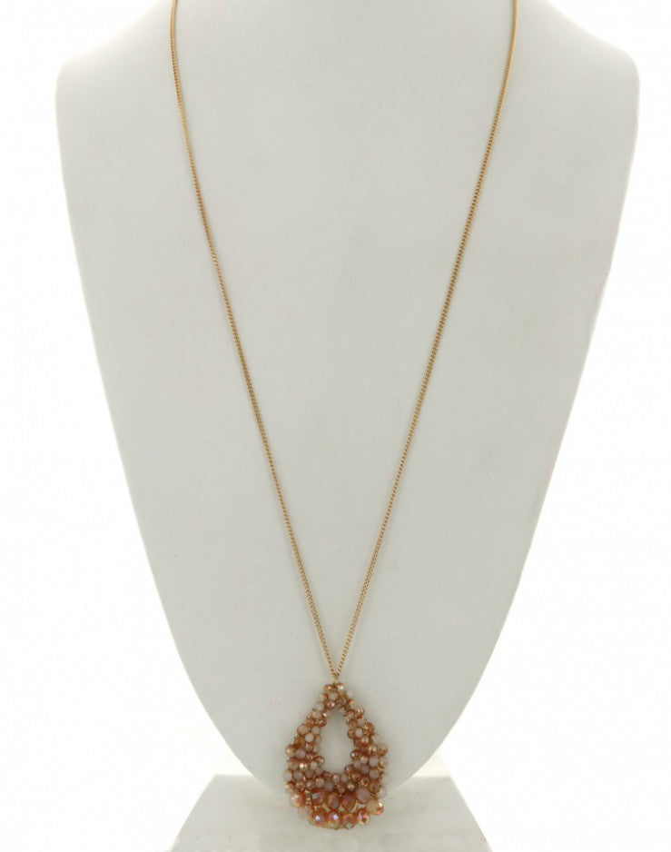 GLASS CRYSTAL PENDANT
