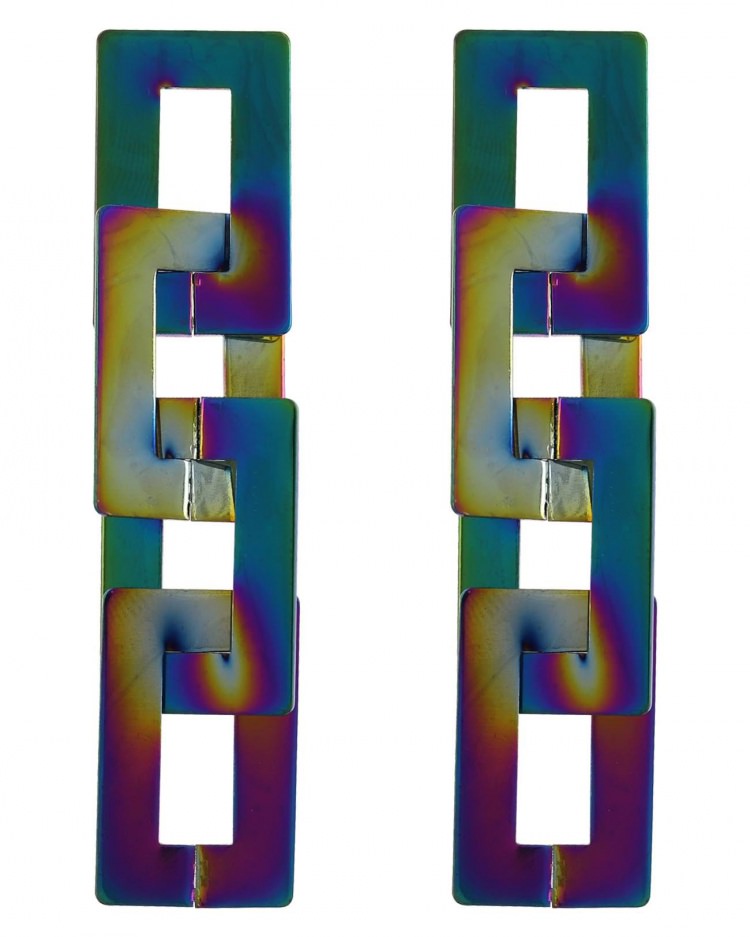 CHAIN REACTION EARRING SET