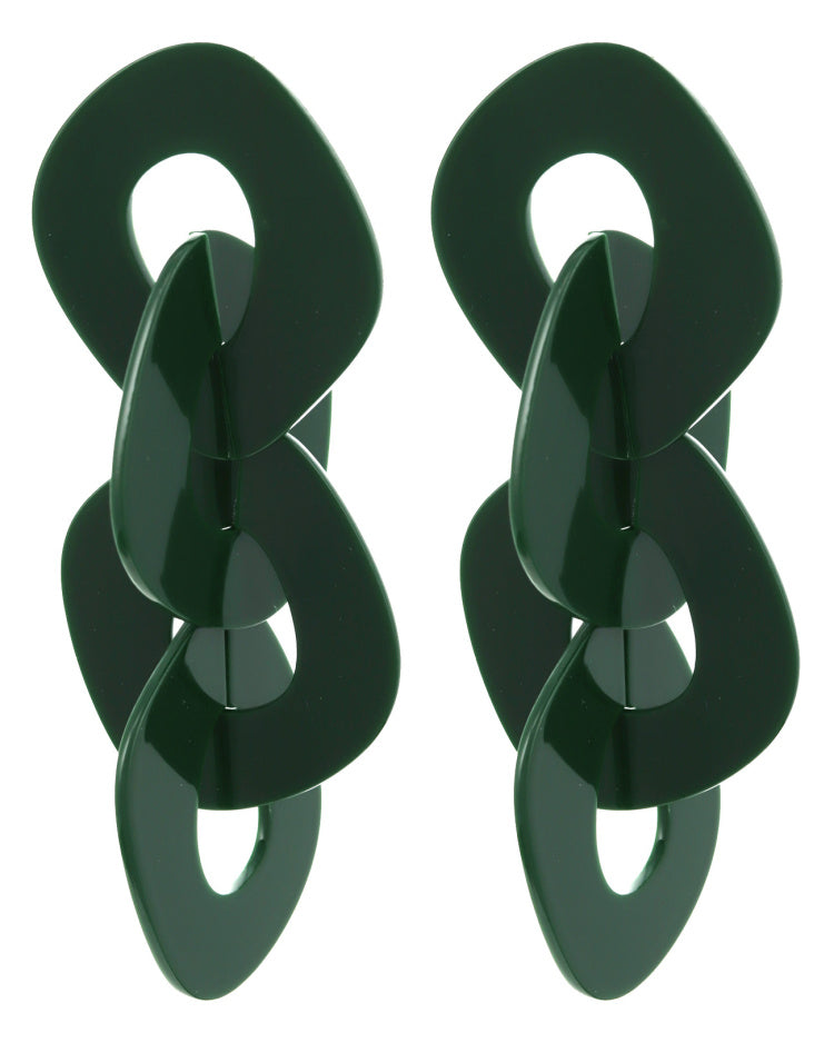 CHAIN REACTION EARRING SET