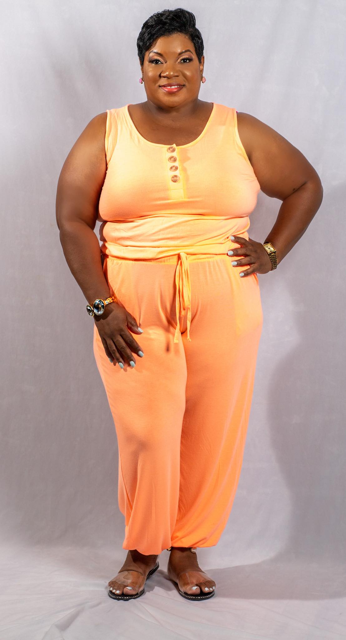 JUMP INTO JOGGER JUMPSUIT