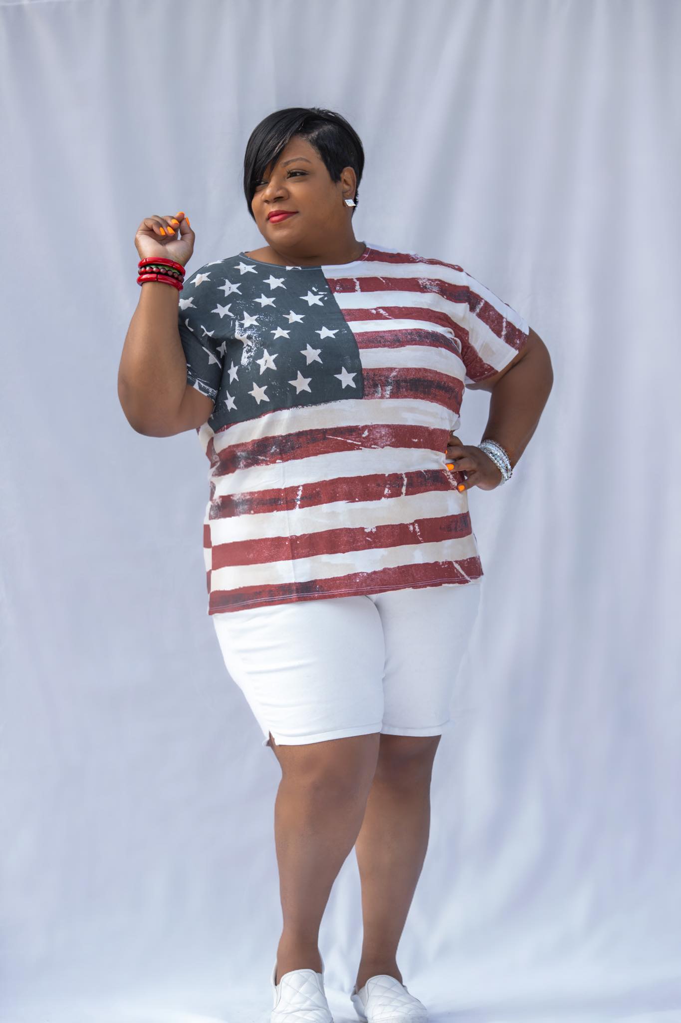 AMERICAN FLAG PLUS TOP