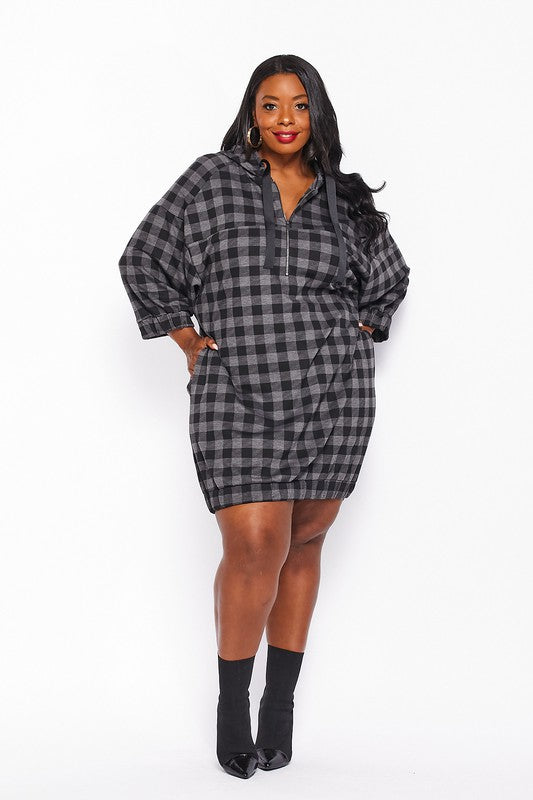 PLAID ME PLEASE DRESS