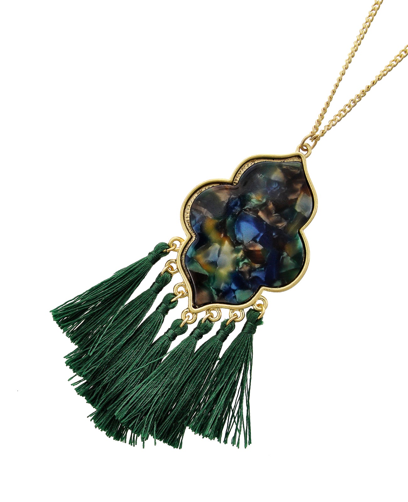 LONG TASSEL NECKLACE